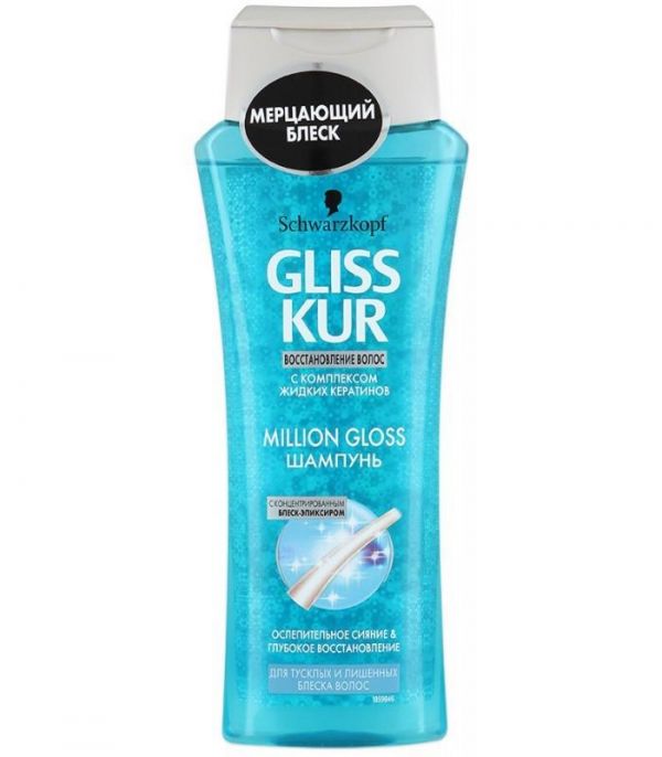 Gliss Kur Шампунь Миллион глосс 250мл Gliss Kur Шампунь Миллион глосс 250мл