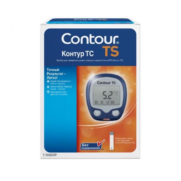 Глюкометр Контур ТС (Contour TS) 1 шт Глюкометр Контур ТС (Contour TS) 1 шт