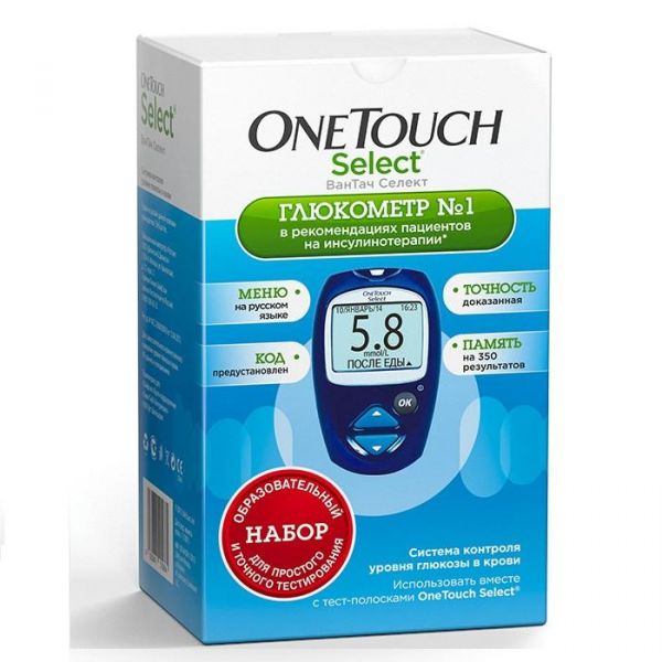 Глюкометр One Touch Select 1 шт. Глюкометр One Touch Select 1 шт.