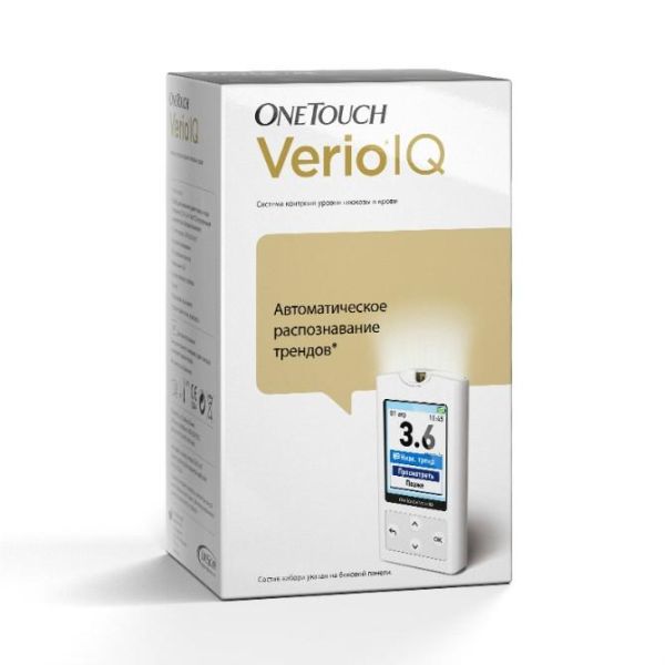 Глюкометр One Touch Verio IQ аппарат 1 шт. Глюкометр One Touch Verio IQ аппарат 1 шт.