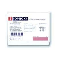 Гордокс ампулы 100000 кие , 10 мл , 25 шт.