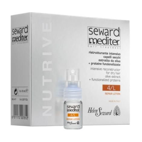 Helen Seward NUTRIVE/4 Repair Lotion 4/L лосьон восстанавливающий для поврежденных и пористых волос 8 шт.х 10 мл