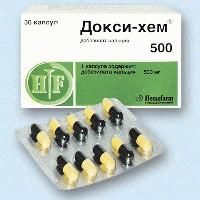 Докси-хем капсулы 0.5 г, 30 шт.