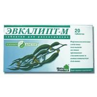 Эвкалипт-м таб. д/рассасывания х20