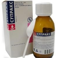 Супракс суспензия 0.1 г/5 мл, 30 мл Супракс суспензия 0.1 г/5 мл, 30 мл