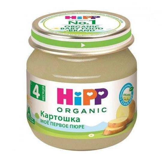 Хипп Пюре картошка мое первое Пюре 4 мес. 80 г Хипп Пюре картошка мое первое Пюре 4 мес. 80 г