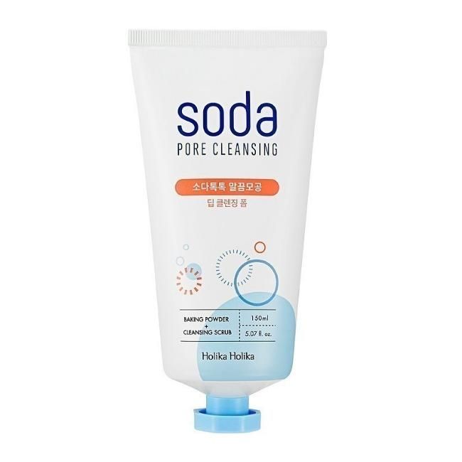 Holika Holika Soda Tok Tok Clean Pore пенка глубоко очищающая для лица 150 мл