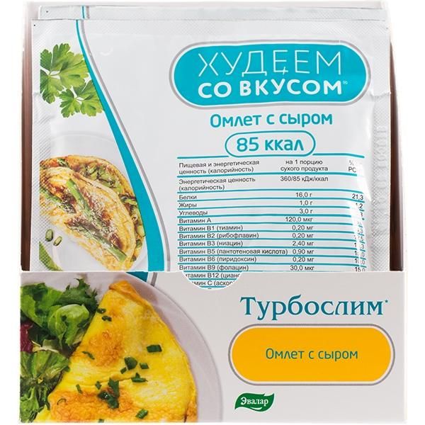 Худеем со вкусом омлет с сыром саше 24 г