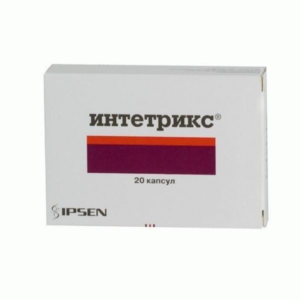 Интетрикс капсулы, 20 шт. Интетрикс капсулы, 20 шт.
