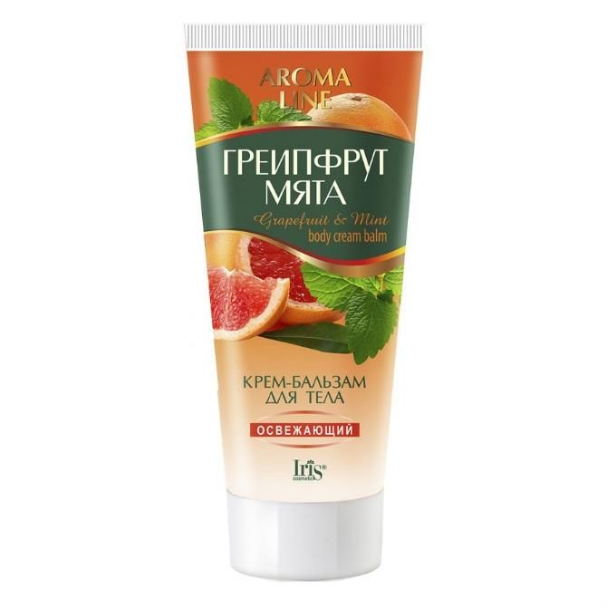 Iris Aroma Line Крем для тела Грейпфрут и Мята 180 г