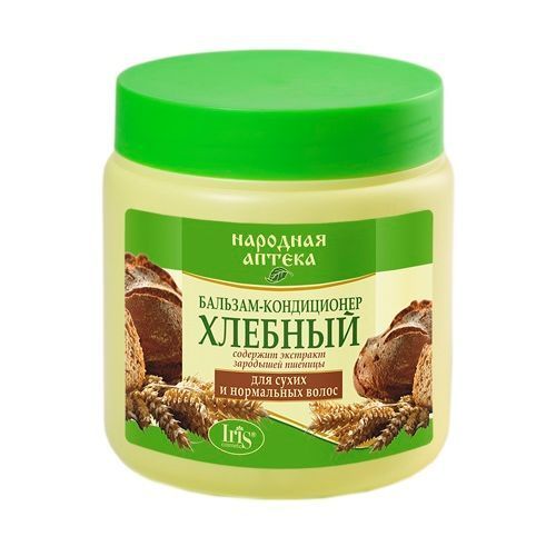 Iris Народная аптека Бальзам хлебный для волос 500мл Iris Народная аптека Бальзам хлебный для волос 500мл