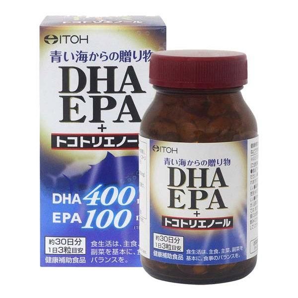 ИТО (ITOH) Омега 3 DHA 400 EPA 100 + токотриенол капсулы 90 шт.