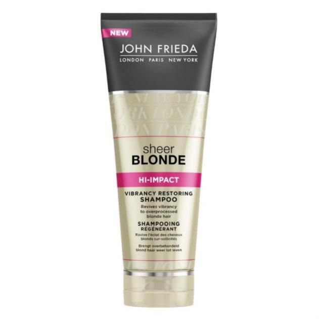 John Frieda Sheer Blonde Hi-Impact Восстанавливающий шампунь для окрашенных волос 250 мл