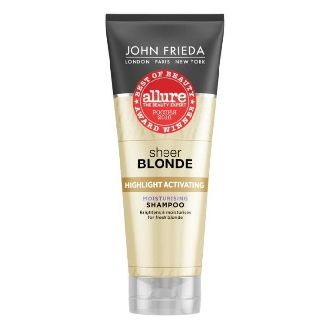 John Frieda Sheer Blonde Шампунь увлажняющий активирующий для светлых волос 250 мл