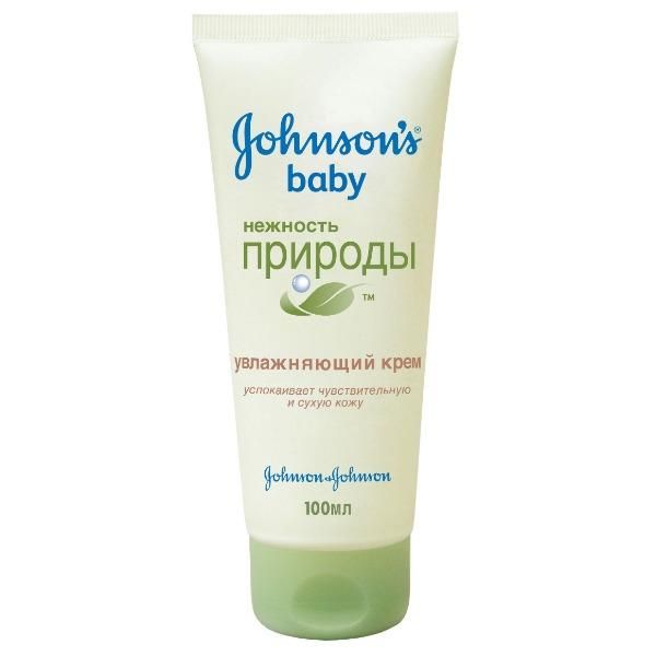 Johnsons Baby крем увлажняющий Нежность природы 100 мл Johnsons Baby крем увлажняющий Нежность природы 100 мл