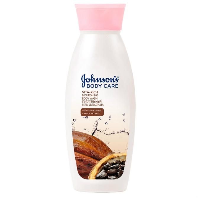 Johnsons Body Care Vita-Rich гель для душа питательный с маслом Какао 250 мл