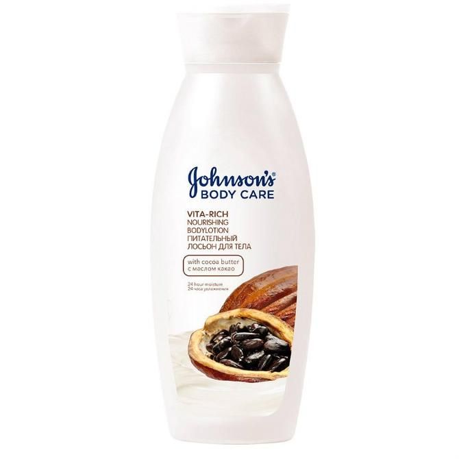 Johnsons Body Care Vita-Rich лосьон для тела питательный с маслом Какао 250 мл