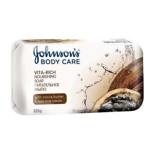 Johnsons Body Care Vita-Rich питательное мыло с Какао 125 г Johnsons Body Care Vita-Rich питательное мыло с Какао 125 г
