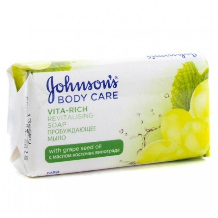 Johnsons Body Care Vita-Rich восстанавливающее мыло с экстрактом Винограда 125 г