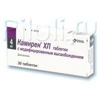 Камирен XL таблетки 4 мг, 30 шт.