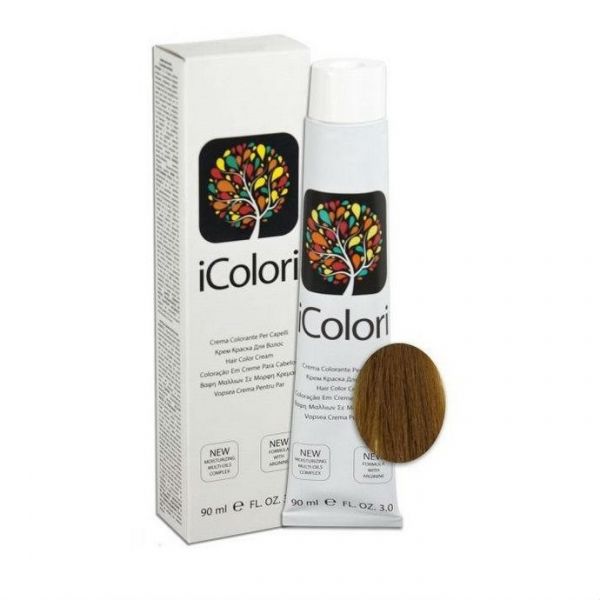 KayPro Крем-краска iColori тон 7.23 табачный блондин 90 мл