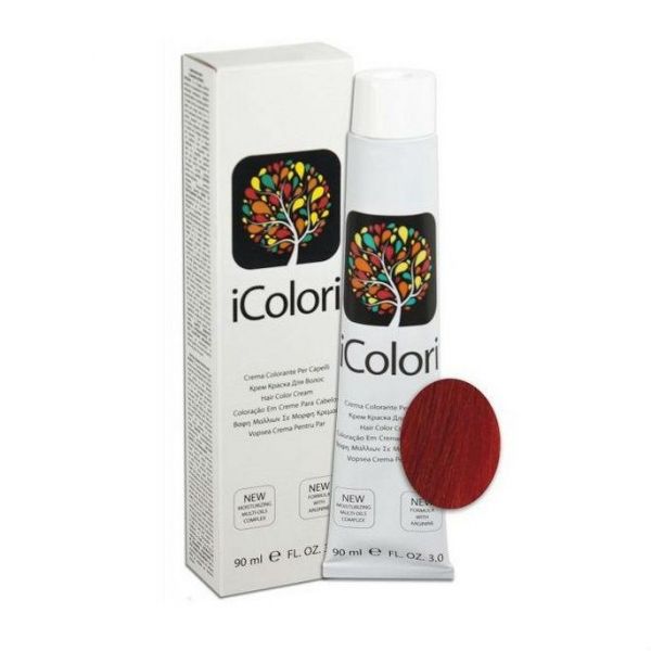 KayPro Крем-краска iColori тон 8.66 светло-русый красный интенсивный 90 мл