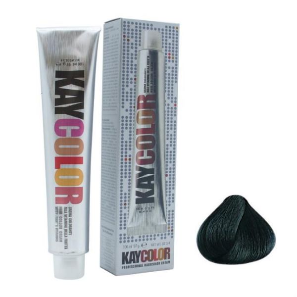 KayPro Крем-краска Kay Color тон 2.10 иссине черный 100 мл