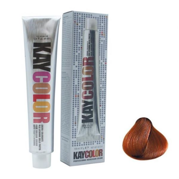 KayPro Крем-краска Kay Color тон 7.44 интенсивный медный блондин 100 мл