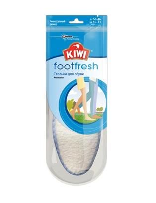 Kiwi Foot Fresh Стельки хлопчатобумажные для жаркой погоды 1 пара