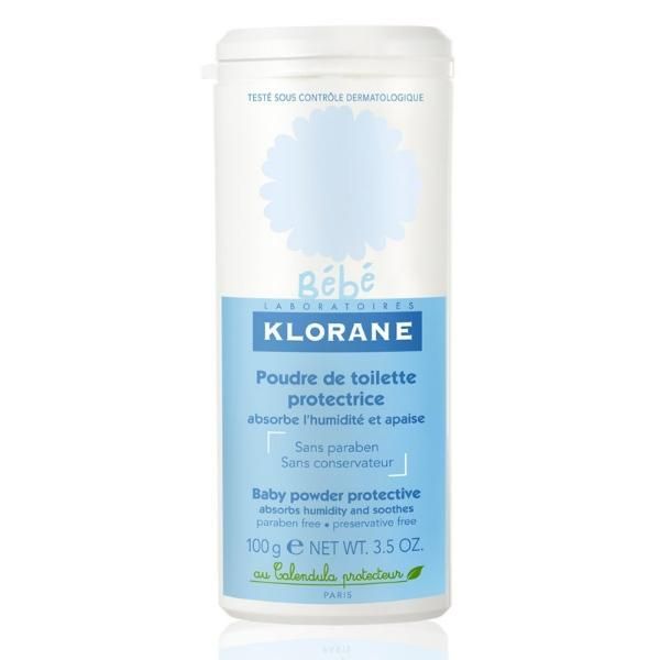 Klorane Bebe присыпка защитная с экстрактом календулы 100 г