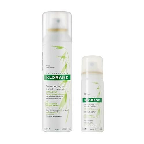 Klorane набор Сухой шампунь с экстр Овса 150 мл+Сухой шампунь с экстр Овса 50 мл 1 уп.