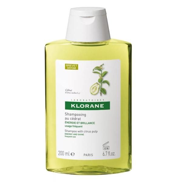 Klorane шампунь с мякотью Цитрона тонизирующий 200 мл