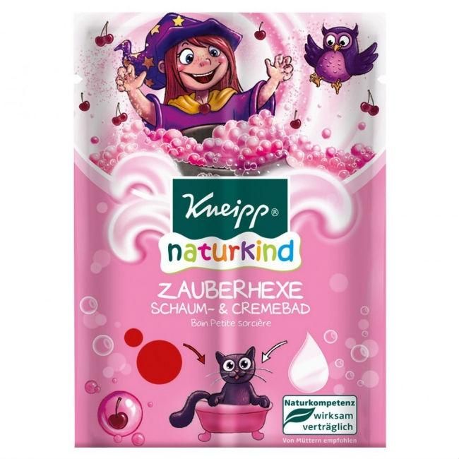 Kneipp Schaum &amp; Cremebad Zauberhexe пена-крем цветная для ванн Волшебница 40 мл