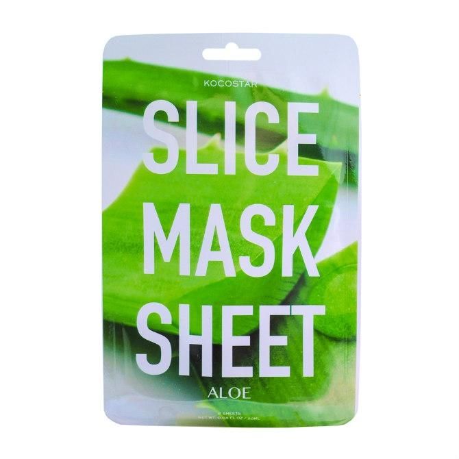 Kocostar Маска-слайс для лица Slice Mask Sheet Aloe Алоэ Вера 20 мл