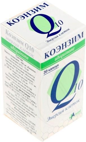 Коэнзим q10 энергия клеток капсулы 500 мг, 30 шт.