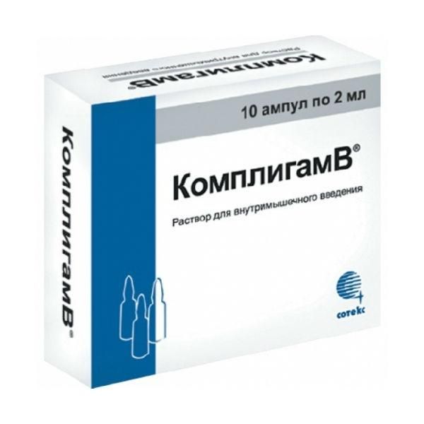 Комплигам в ампулы 2 мл, 10 шт. Комплигам в ампулы 2 мл, 10 шт.