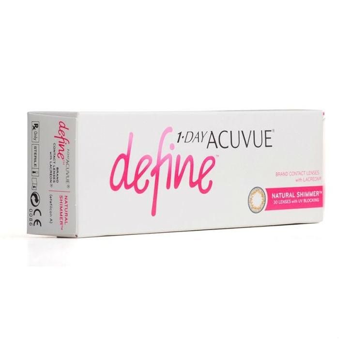 Контактные линзы 1-Day Acuvue Define Shimmer +0.25 30шт.