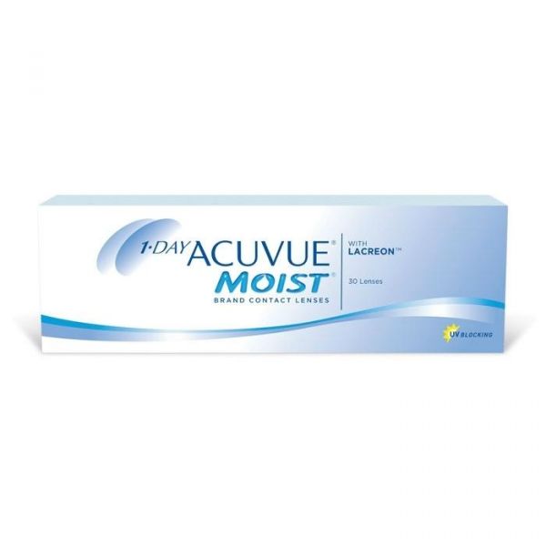 Контактные линзы 1-Day Acuvue Moist -10.50 / 9.0 / 14.2 30шт. Контактные линзы 1-Day Acuvue Moist -10.50 / 9.0 / 14.2 30шт.