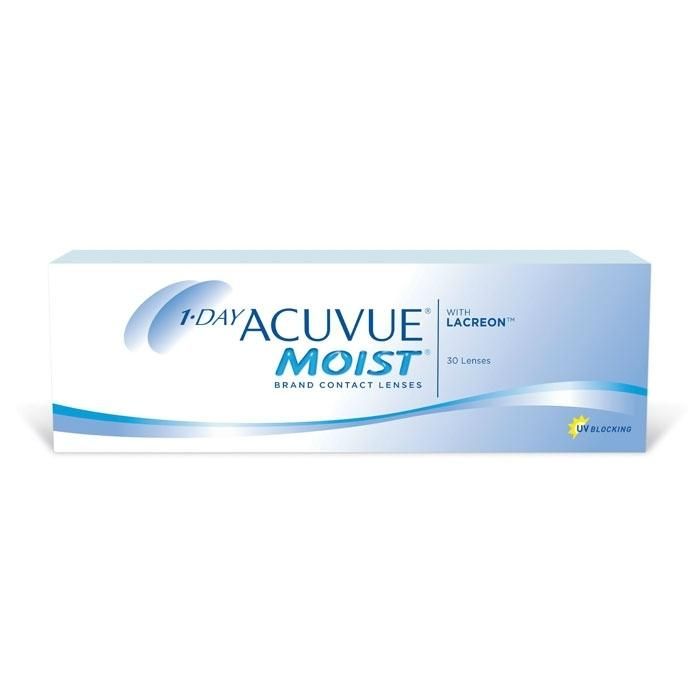 Контактные линзы 1-Day Acuvue Moist -10.50 / 9.0 / 14.2 30шт.