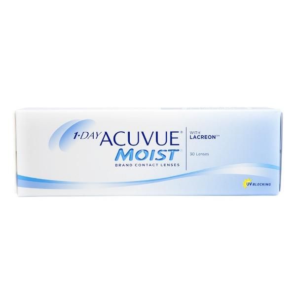 Контактные линзы 1-Day Acuvue Moist -7.00 / 9.0 / 14.2 30шт.