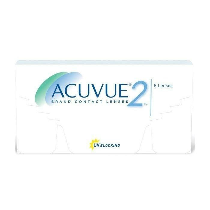 Контактные линзы Acuvue 2 двухнедельные 6 шт / +1.25/8.3/14.0 уп.