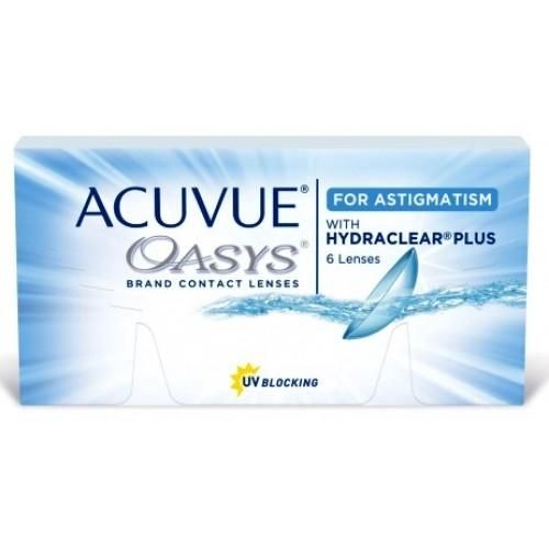 Контактные линзы Acuvue Oasys for Astigmatism 6 шт / +1.75 /-1,25/8.6 / 14.0 1 упак.