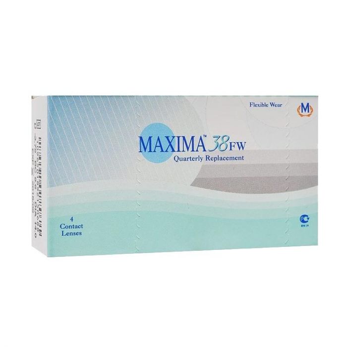 Контактные линзы Maxima 38 FW квартальные 4 шт / -0.25/8.6/14.0 уп.