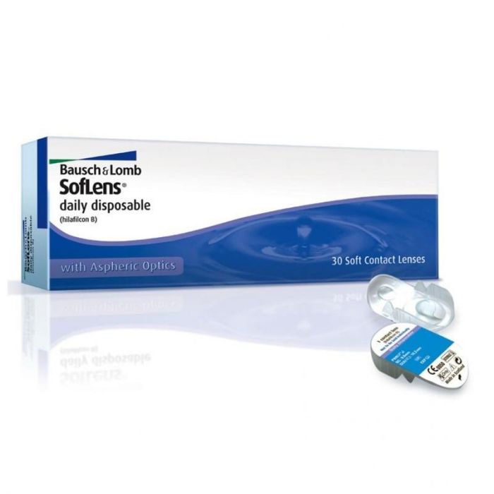 Контактные линзы SofLens Daily Disposable 30 шт / -3.00/8.6/14.2 уп.