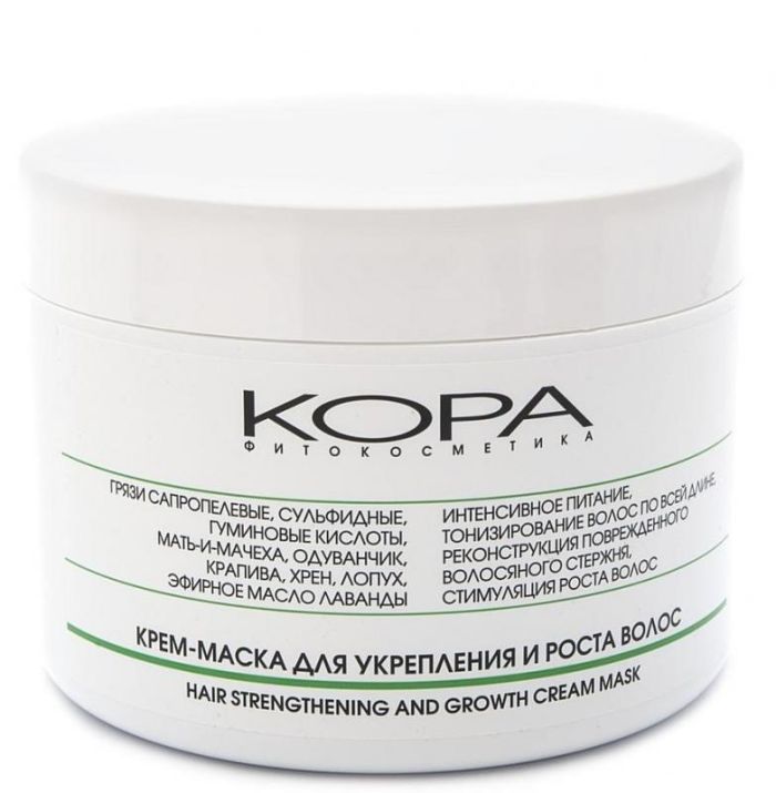 Kora крем-маска для укрепления и роста волос 300 мл