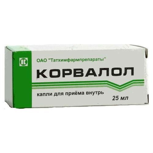 Корвалол капли для приема внутрь , 25 мл Корвалол капли для приема внутрь , 25 мл