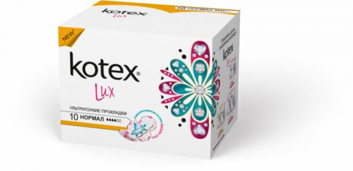 Котекс (Kotex) Прокладки Lux Normal поверхность сеточка 10 шт.