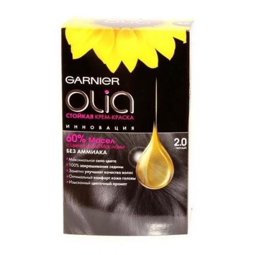 Краска для волос Гарньер Olia 2.0 Черный 1 шт.
