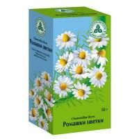 Ромашки цветки пачка, 50 г Ромашки цветки пачка, 50 г