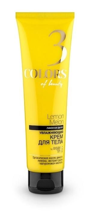 Крем для тела Organic Shop Colors Of Beauty увлажняющий Лимонная дыня 140 мл